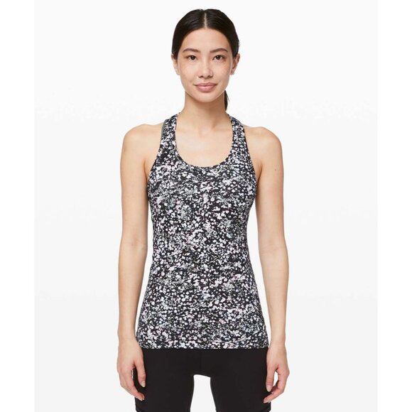 Lululemon Cool Racerback ll Tank Top Floral Spritz Multi size 6 - Picture 2 of 5